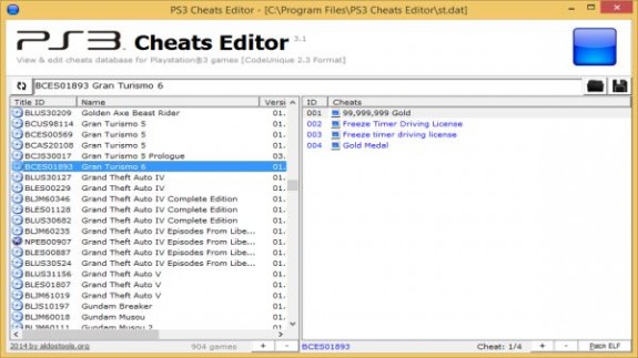 Ps3 cheats editor как пользоваться