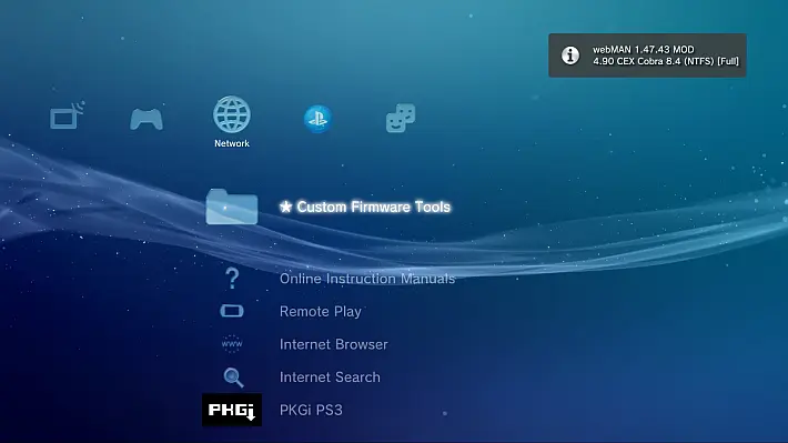 PS3 EVILNAT 4.90 PEX - CEX Cobra 8.4 