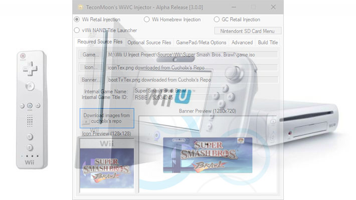 make a vc wii with extreme injector v3.6.1